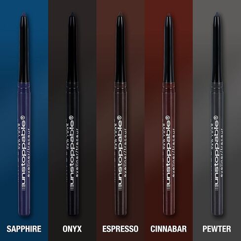 MAYBELLINE Unstoppable Waterproof Mechanical Brown Eyeliner, Espresso, 2 Count (Pack of 2) in Saudi Arabia