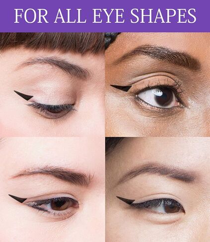 iMethod Eyeliner Stamp - 2 Pens Winged Eyeliner Stamp, for All Eye Shapes, Winged Eyeliner Stamp, Perfect Wing Cat Eye Liner, Waterproof & Smudge-proof, 10 mm in Kuwait