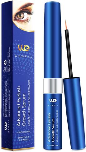 Lash Serum, Eyelash Growth Serum, Eyelash Serum, Lash Serum for Eyelash Growth, Boost Lash Growth Serum, Advanced Formula for Longer, Fuller, and Thicker Lashes, 3 ML in Saudi Arabia