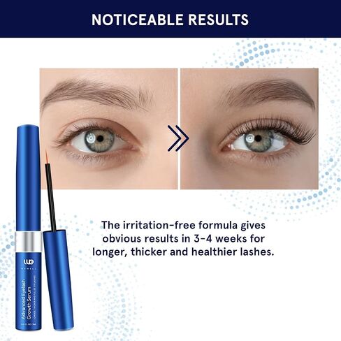 Lash Serum, Eyelash Growth Serum, Eyelash Serum, Lash Serum for Eyelash Growth, Boost Lash Growth Serum, Advanced Formula for Longer, Fuller, and Thicker Lashes, 3 ML in Saudi Arabia