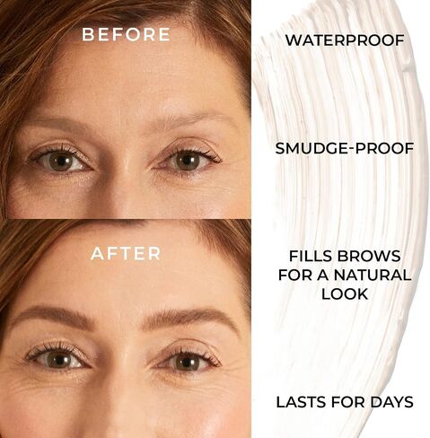 WUNDERBROW Waterproof Eyebrow Gel, Auburn, Vegan and Cruelty-Free in Saudi Arabia