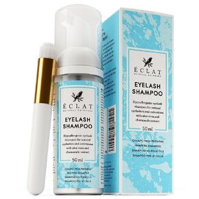 مجموعة شامبو الرموش، شامبو الرموش لوصلات الرموش مع خلاصة الصبار والبابونج، منظف لطيف للرموش لوصلات الرموش - منظف رغوي لوصلات الرموش، غسول نباتي للرموش in Kuwait