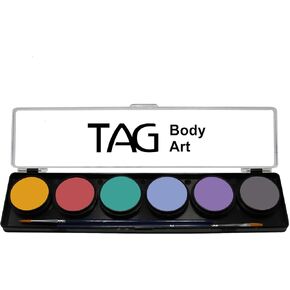 TAG Face & Body Paint - Neon Palette 6 x 10g
