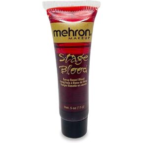Mehron Makeup Stage Blood | Edible Fake Blood Makeup for Stage, Costume, Cosplay (Bright Arterial)