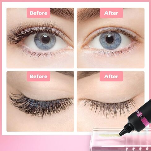 Beauty7 Eyelash Extension Remover Cream Safe Adhesive Bonder Eyelash Glue Remover Lash Remover Fast Dissolution Low Irritation Eyelash Extension Supplies 5g Pink Color in Kuwait
