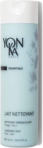 Yon-Ka Lait Nettoyant Facial Cleanser, Gentle Milk Cleanser & Makeup Remover, Daily Plant Based Wash, Moisturize and Balance Skins pH, All Skin Types, Paraben-Free (2.5 oz) in Kuwait