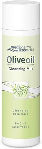 Medipharma Cosmetics Facial Cleansing Milk & Make-up Remover: Face Wash Gel with Olive Oil & Vitamin E cleanses & gently removes daily make-up, excess oil & impurities for Women & Men, 6.76 Fl Oz in Saudi Arabia