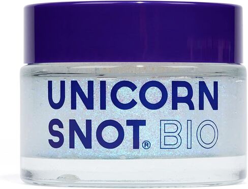 Unicorn Snot Face & Body Glitter - Cosmetic-Grade Holographic Glitter Gel - Glitter Makeup for Festivals, Raves, Anime Cosplay - Safe for Face, Easy Application & Removal, 1.7oz Gold Glitter (Bling) in Saudi Arabia