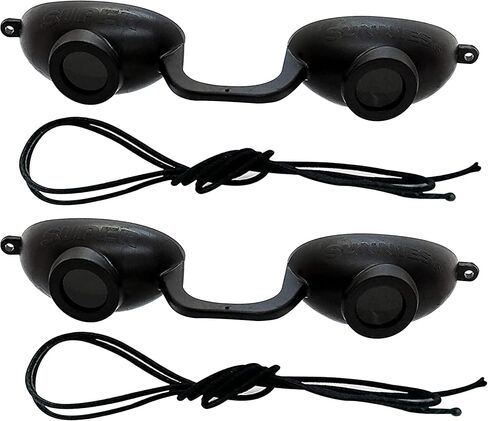Super Sunnies Evo Flex Soft Tanning Bed Goggles 2 Pack (Assorted) in Saudi Arabia