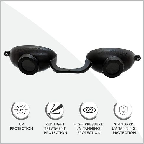 Super Sunnies Evo Flex Soft Tanning Bed Goggles 2 Pack (Assorted) in Saudi Arabia