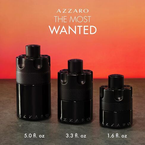Azzaro The Most Wanted Parfum - Intense Mens Cologne - Spicy & Seductive Fragrance for Date Night - Lasting Wear - Irresistible Luxury Perfumes for Men in Saudi Arabia