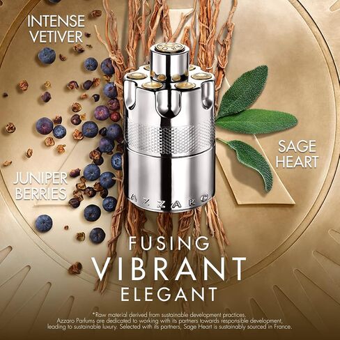 Azzaro Wanted Eau de Parfum - Father's Day Gift - Mens Cologne - Woody Aromatic Spicy Fragrance For Men - Note of Juniper Berries, Sage Heart, 3.3 Fl. Oz in Saudi Arabia