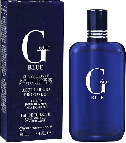 PB ParfumsBelcam G Eau Blue, Alternative Designer Fragrance, Eau de Toilette Spray, 3.4 Fl Oz in Saudi Arabia
