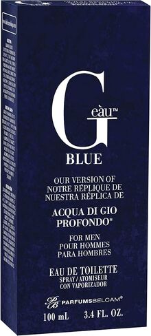PB ParfumsBelcam G Eau Blue, Alternative Designer Fragrance, Eau de Toilette Spray, 3.4 Fl Oz in Saudi Arabia