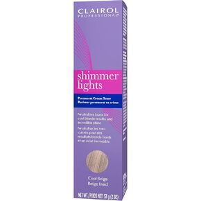 Clairol Professional Shimmer Lights Permanent Cream Toner for Cool Blonde Hair Results with Less Breakage* and Shiny Hair in Saudi Arabia