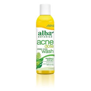 Alba Botanica Acnedote Maximum Strength Deep Pore Wash, 6 Oz