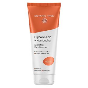 Botanic Tree Hydrating Exfoliating Cleanser with Glycolic Acid, Ceramides & Peptides, Gently exfoliate while hydrating skin for dewy bouncy skin…