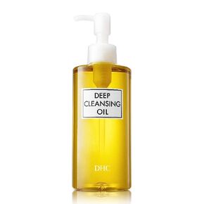 DHC Deep Cleansing Oil, Facial Cleansing Oil, Makeup Remover, Cleanses without Clogging Pores, Residue-Free, Fragrance and Colorant Free, All Skin Types, 6.7 fl. oz.