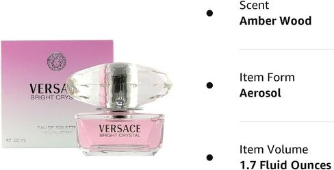 Versace Bright Crystal by Versace for Women 1.0 oz Eau de Toilette Spray in Saudi Arabia
