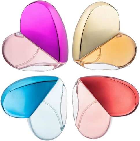 SCENTED THINGS Crush Body Spray Girl Perfume, Eau De Parfum Teen Girl Gifts, Heart-Shaped Bottles, 4 Piece Set in Saudi Arabia