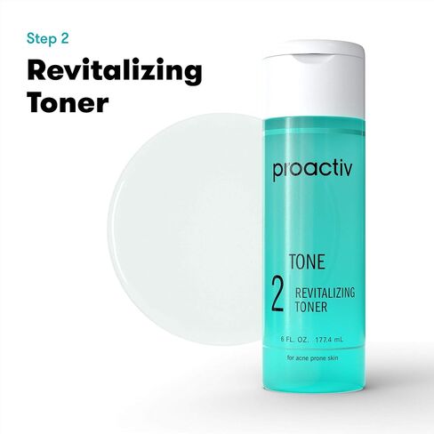 Proactiv 3 Step Acne Treatment - Benzoyl Peroxide Face Wash, Repairing Acne Spot Treatment for Face and Body, Exfoliating Toner - 30 Day Complete Acne Skin Care Kit in Saudi Arabia