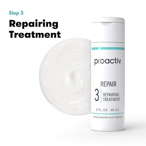Proactiv 3 Step Acne Treatment - Benzoyl Peroxide Face Wash, Repairing Acne Spot Treatment for Face and Body, Exfoliating Toner - 30 Day Complete Acne Skin Care Kit in Saudi Arabia