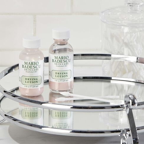 ماريو باديسكو مجموعة معالجة عيوب البشرة صباحاً/مساءً، تتضمن لوشن تجفيف ومعالجة البقع بحمض الساليسيليك والكبريت (1 اونصة سائلة) وملصقات تجفيف الوجه، رقع بثور غير مرئية (12 قطعة) in Kuwait