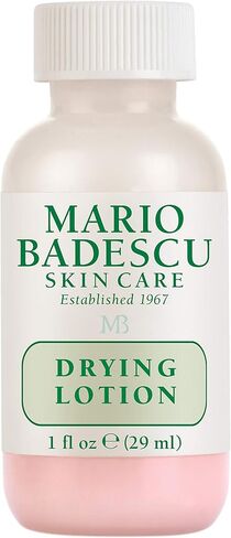 ماريو باديسكو مجموعة معالجة عيوب البشرة صباحاً/مساءً، تتضمن لوشن تجفيف ومعالجة البقع بحمض الساليسيليك والكبريت (1 اونصة سائلة) وملصقات تجفيف الوجه، رقع بثور غير مرئية (12 قطعة) in Kuwait