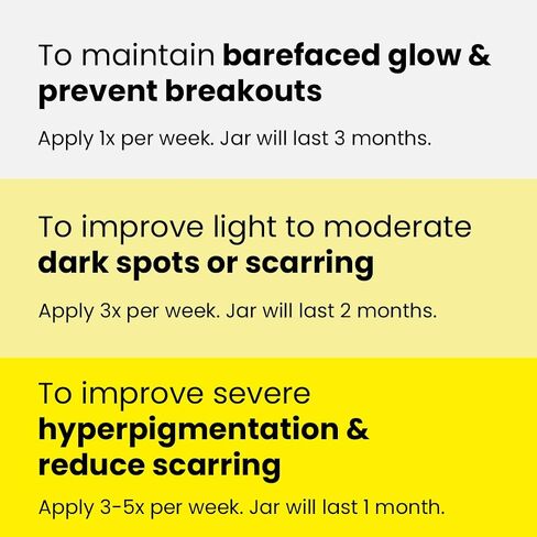 Gleamin Vitamin C Clay Mask for Dark Spots - Turmeric Face Mask - Clay Face Mask Skin Care, Deep Cleansing Face Mask, Acne Face Mask - Facial Mask Improves Blemish, Scarring and Refining Pores 2.1 Oz in Saudi Arabia