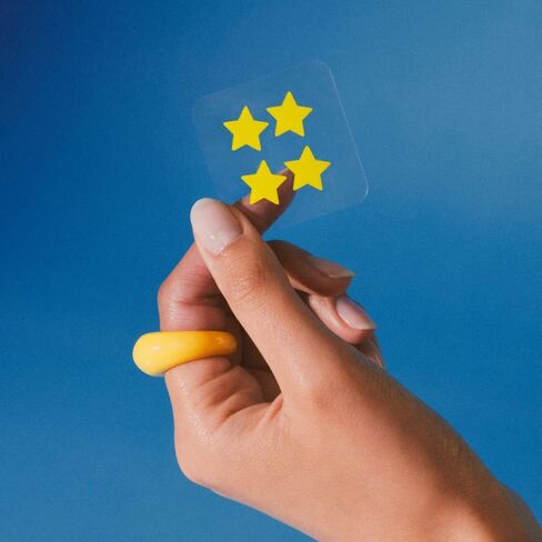 Starface Hydro-Stars Big Yellow, Hydrocolloid Pimple Patches, Absorb Fluid and Reduce Inflammation, Cute Star Shape, Vegan and Cruelty-Free Skincare (32 Count) in Saudi Arabia
