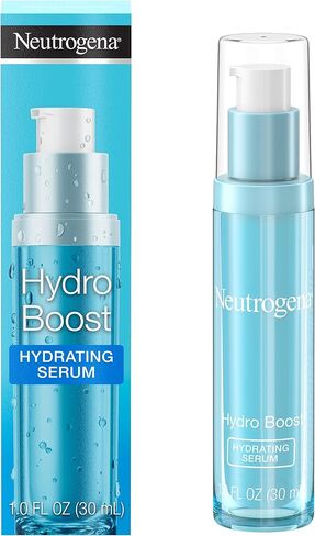 Neutrogena Hydro Boost Hydrating Hyaluronic Acid Serum, Oil-Free and Non-Comedogenic Face Serum Formula for Glowing Complexion, Oil-Free & Non-Comedogenic, 1 fl. oz in Saudi Arabia