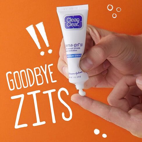 Clean & Clear, Persa-Gel 10 Acne Spot Treatment, Maximum Strength, 1 Oz in Kuwait