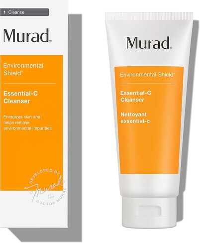 منظف ​​Murad Essential-C - جل غسول الوجه الرغوي لحماية البيئة - علاج غني بالفيتامينات ومضادات الأكسدة مدعوم بالعلم in Kuwait