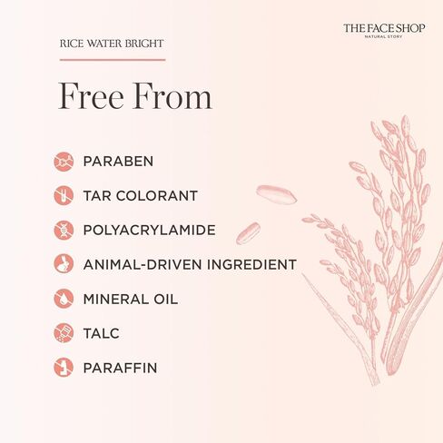 ذا فيس شوب رغوة تنظيف الوجه بماء الأرز وماء برايت لايت ومجموعة مكونة من 3 قطع | غسول الوجه المنعش لجميع أنواع البشرة | مجموعة التنظيف المزدوج | إزالة المكياج والجلد الميت والترطيب والتفتيح in Kuwait