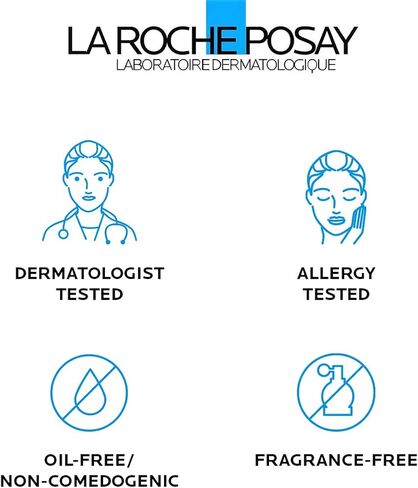 منظف ​​الوجه الرغوي المنقي من لاروش بوزيه توليريان، غسول وجه خالي من الزيوت للبشرة الدهنية وللبشرة الحساسة مع النياسيناميد، منظف المسام لن يجفف البشرة، غير معطر in Kuwait