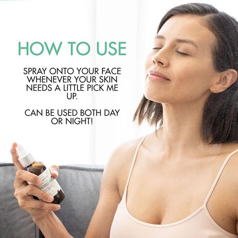 Organic Rose Water Spray, Peak Scents Phyto3 Organic Rosewater Face Mist 4 Ounces in Kuwait