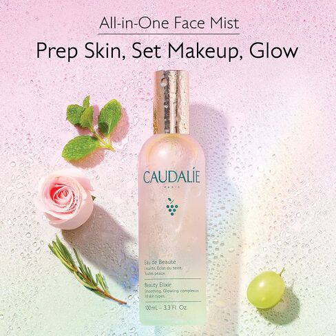 Caudalie Beauty Elixir Face Mist: Toner That Tightens Pores + Reduces Dullness + Sets Makeup in Saudi Arabia