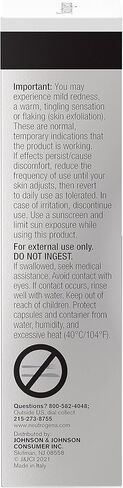 Neutrogena Rapid Wrinkle Repair Retinol Face Serum Capsules, Fragrance-Free Daily Facial Serum with Retinol that fights Fine Lines, Wrinkles, Dullness, Alcohol-Free & Non-Greasy, 7 ct in Kuwait