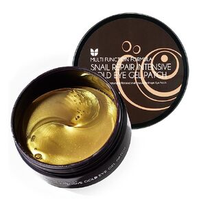 Under Eye Collagen Patches Eye Masks with 24K Gold and Snail, Eye Gel Treatment Masks for Puffy Eyes, Eye Pads for Dark Circles, Under Eye Bags, Anti Wrinkle, Moisturizing Improves Elasticity 30 PAIRS (Gold & Snail)