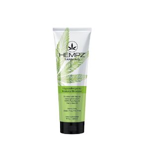HEMPZ Hypoallergenic Natural Bronzer - Herbal Moisturizing Self Tanning Lotion for Tanning Beds, Beach, Sun 9 Fl OZ