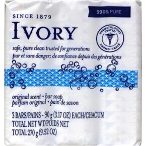 Ivory Original Bar Soap, 3.1 oz - 3 ea in Kuwait