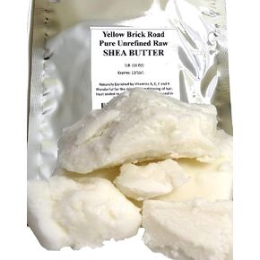 100% Raw Unrefined Shea Butter-African Grade a Ivory 1 Pound (16oz)…