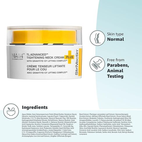 StriVectin Tighten & Lift Advanced Neck Cream PLUS with Alpha-3 Peptides™ for Neck & Décolleté, Smoothing Look of Wrinkles & Fine Lines, Improves Crepey Skin & Vertical Lines, for Soft Smooth Skin in Kuwait