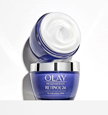 Olay Regenerist Retinol 24 Night Moisturizer cream, Fragrance free, 1.7 Fl Oz in Kuwait
