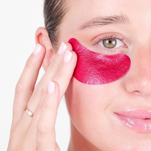 Wander Beauty Baggage Claim - Gold Foil Under Eye Patches For Dark Circles and Puffiness - Under Eye Mask Depuffs & Firms - Brightening Eye Mask for Under Eye Bags (6 Pairs) in Saudi Arabia