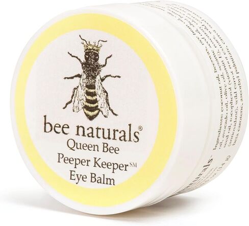 Bee Naturals Peeper Keeper Bright Eyes Firming Crème - Caffeine Enriched for Puffy Eye Reduction - Gentle Daily Use After Cleansing - Caution for Caffeine Sensitivity in Kuwait