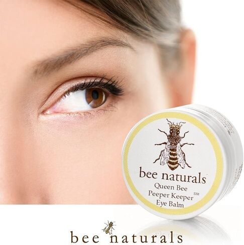 Bee Naturals Peeper Keeper Bright Eyes Firming Crème - Caffeine Enriched for Puffy Eye Reduction - Gentle Daily Use After Cleansing - Caution for Caffeine Sensitivity in Kuwait