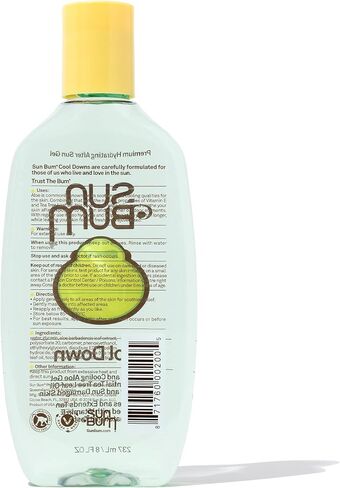 Sun Bum Cool Down Aloe Vera Gel | Vegan After Sun Care with Cocoa Butter to Soothe and Hydrate Sunburn | 8 oz in Saudi Arabia