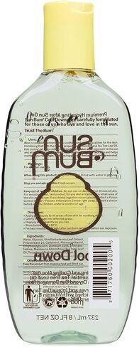 Sun Bum Cool Down Aloe Vera Gel | Vegan After Sun Care with Cocoa Butter to Soothe and Hydrate Sunburn | 8 oz in Saudi Arabia