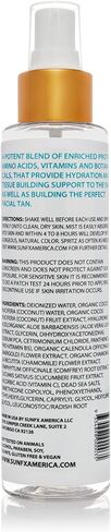 Tanning Mist for Face & Body | Ultra Hydrating | Hyaluronic Acid | Vegan | Cruelty-Free | Long Lasting Self Tanner Rose - 5floz in Saudi Arabia